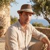 Wide Brim Jazz Hat Woven Stripe Panama Cap Fashion Beach Hat  Men Women