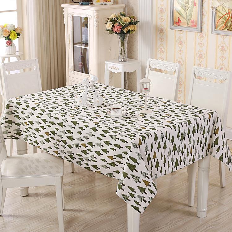 Small Fresh Fabric Cotton And Linen Tablecloth, Creative Striped Pattern Rectangular Coffee Table Tablecloth Dining Table Cloth Yiwu