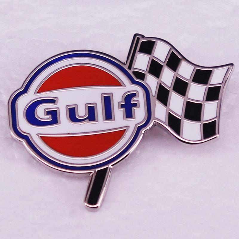 

Bay Racing Team Oil Symbol Brooch