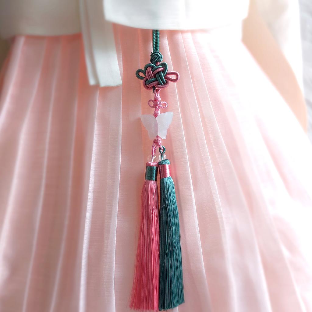 Korean Traditional Butterfly Norigae Hanbok Accessory, 4 Colors