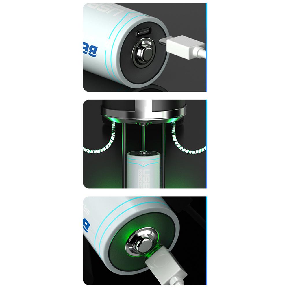 1.5V D Size Battery USB Rechargeable Li-ion Multifunction Batteries D Lipo LR20 Battery for RC Camera Drone Accessories Gas Stove