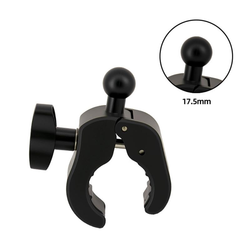 360 Degree Rotatable Ball Grip Holder for Smartphones 4.5 to 7 Inches Open Design No Camera Block Universal for Vehicle