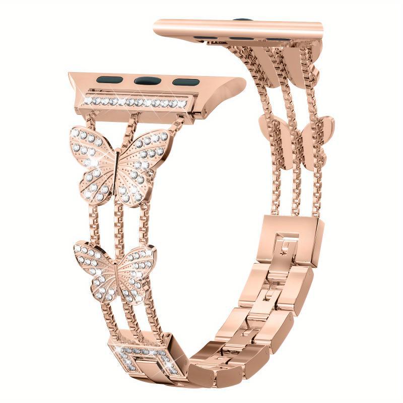 

Metal Butterfly Watch Band - European & American Style 38mm/40mm/41mm