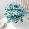 Artificial Flowers Silk Daisy Bouquet Christmas Decorations Home vase table Wedding bridal bouquet Decorative Household Products
