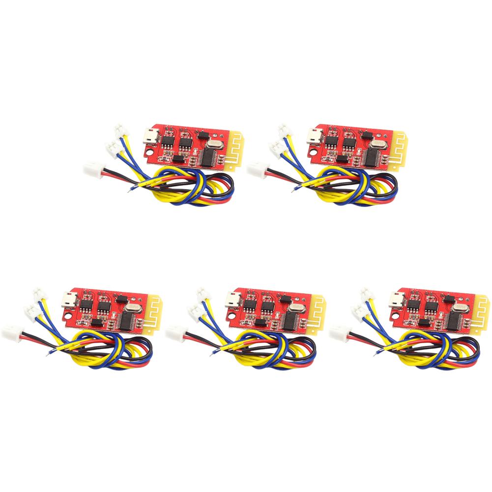 CT14 Micro 4.2 Power Amp Board 5VF 5W+5W Bluetooth-Compatible Audio Amplify Board DC 3.7-5V for DIY Sound Box Speaker Refitting