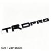 3D Trd Pro Bro Badge Emblem Car Stickers For Toyota Tundra Car Label Rear Trunk Decal Auto Rear Tail Logo Body Sticker CI6