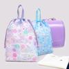 COLORFUL CANDY STYLE Drawstring Gym Bag NL601300-a Water-Repellent No-Iron Large Lightweight Stain-Resistant Girls Butterfly
