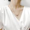Trendy Rhinestone Wing Clavicle Necklace: Japanese Korean Style for Women
