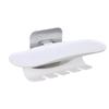 No Punching And No Trace Paste Toothbrush Holder Razor Holder Wall-Mounted Toothbrush Holder Bathroom Storage Rack