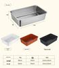 Stainless Steel XL Anti-splash Open Cat Litter Box & Pet Bath Tub