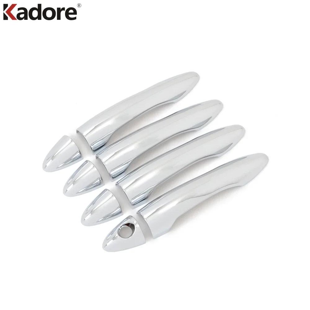 Door Handle Cover Trim For Kia Cerato K3 Forte 2013 2014 2015 Chrome Car Side Door Handles Scatch Cap Frame Overlay Accessories