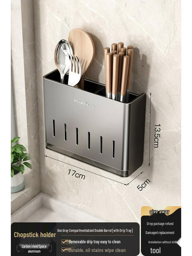 

Multifunctional Kitchen Knife & Utensil Holder