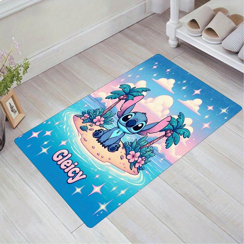 

1pc Stitch Pattern Area Rug Soft Flannel Floor Mat for Living Room,Office,Bedroom and Carpet,Sofa Coffee Table Floor Mat 60cm by 90cm