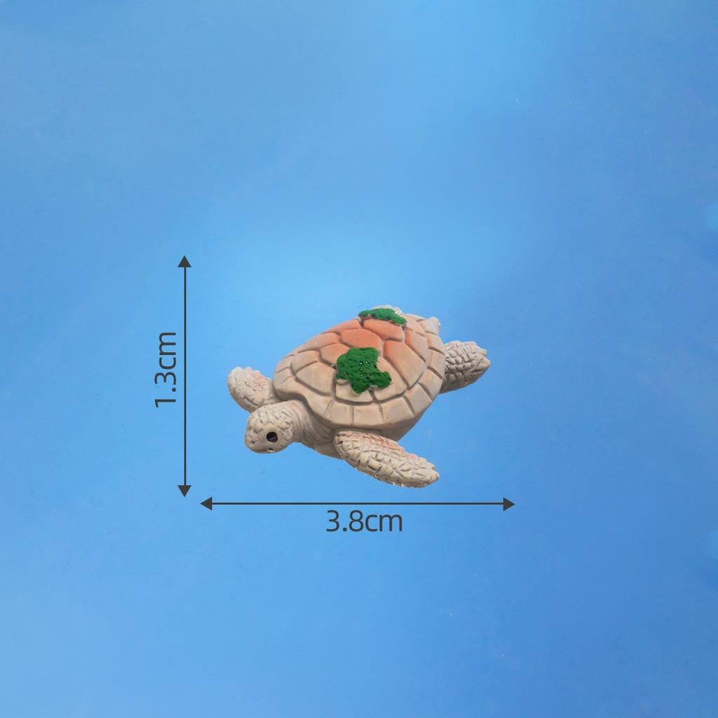 Resin Miniature Landscape Emulation Diving Helmet Turtle Decoration Aquarium