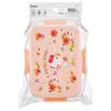 Skater Adult Bento Single Dishwasher and Microwave Made in Sanrio Hello Pastel Vivid Watercolor Floral For Girls Box, 4-Point Lock, Tier, 650ml, Safe,