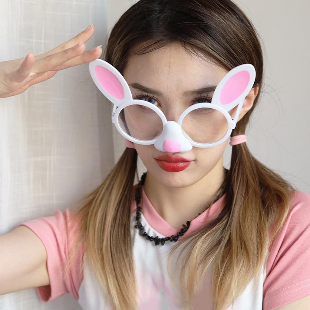 Costume Glasses Easter Egg Eyeglasses Frame Easter Party Photo Props Pretend Eyewear Fun Party Eyewear Cosplay