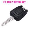 Für OPEL Astra Zafira Frontera Omega Fob Shell Halter Schutz 2 Taste Silikon Schlüssel Fall Abdeckung