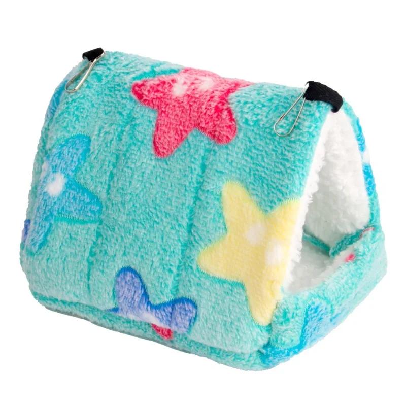 Hamster Gold Bear Honey Bag Glider Sleeping Bag Cotton Nest Squirrel Parrot Cotton Nest Warm Winter Thicker