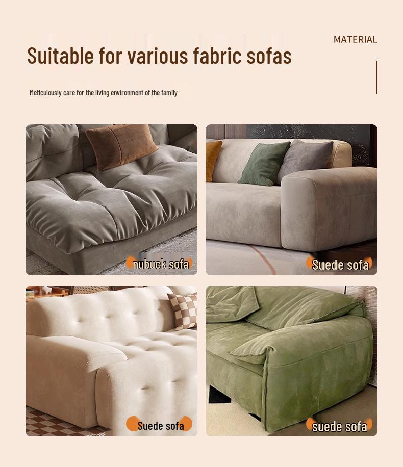 Velvet & Fabric Sofa and Chair Cleaner for Cushions & Frosted Leather