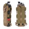 Molle Wasserflaschentasche Funkgerät Holster Hüfttasche Outdoor Sport Angeln Camping Jagd Wandern Reisen Feldflasche Kesselhalter Tasche