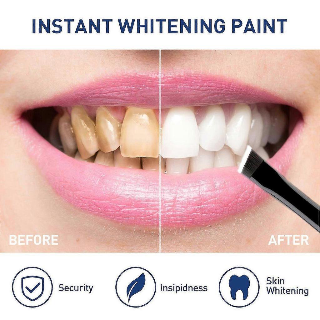 Best Seller Tooth Paint, Instant Teeth Whitening Paint Extra Strong White Tooth Polish Gel-m.1630 Tw