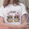 Fashion Trend New T -Shirt Cute Owl Graphic Printed Female T Shirt Casual Harajuku Crew Neck Ladies Tshirt