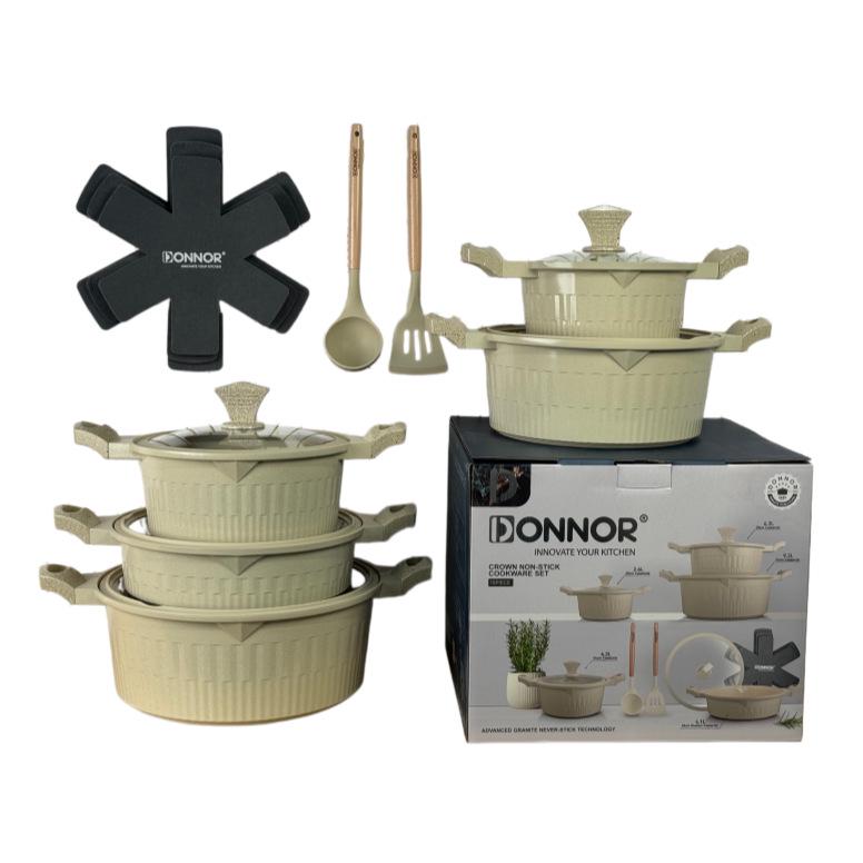 DONNOR Crown sērijas 15 daļu nepiedegošu
