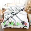 3D Print Wild Robot Graphic Bedding Set Single Twin Full Queen King Size Bed Set Adult Kid Bedroom Duvetcover Set Anime Bed