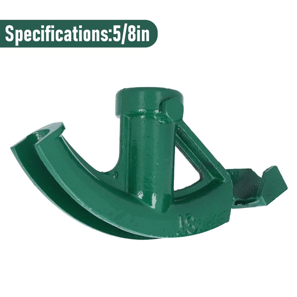 Pipe Bender Cast Iron Manual Tube Former LaborSaving Electric Wire Fast Bending Tool (5Celsius8in )