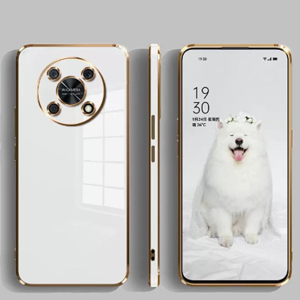 

Чехол для Huawei nova Y90, чехол для Huawei nova Y90, роскошный чехол для телефона с квадратным покрытием CTR-LX2 CTR-LX1, противоударная задняя крышка, чехлы Huawei nova Y90&Case & Strap