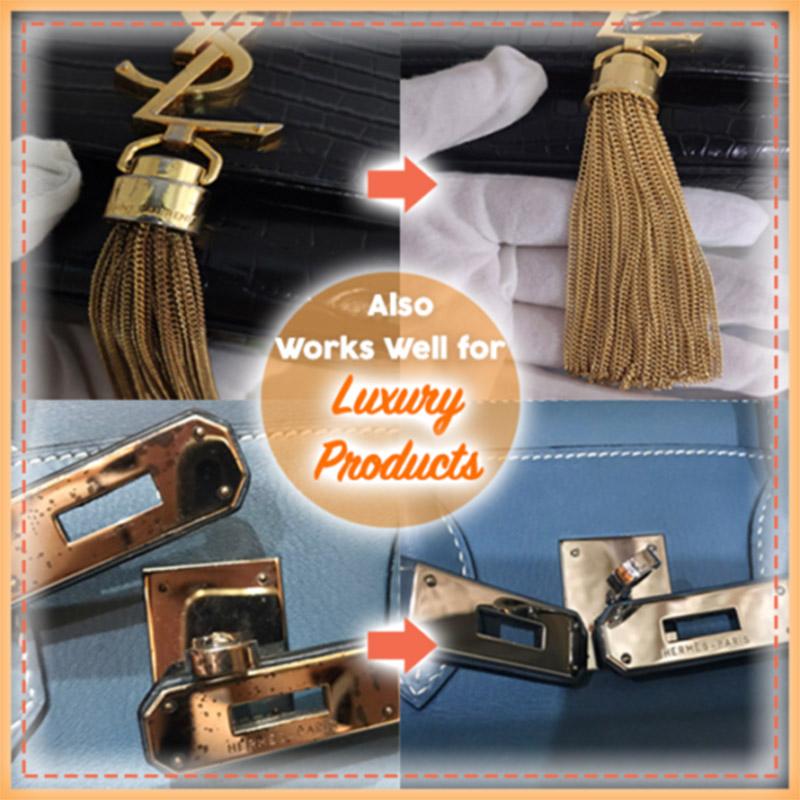 3 Stück Metallpolitur Reinigungscreme Edelstahl Glas Keramik Metallpolitur für Autos Motorräder Yachten