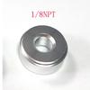 2PC Female Thread Weld On Bung Hose Adapter Aluminum Fitting 1/2 3/4 1/4 1/8 3/8 NPT M18X1 5 M16X1 5 M14X1 5 Size