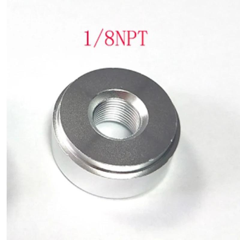 2PC Female Thread Weld On Bung Hose Adapter Aluminum Fitting 1/2 3/4 1/4 1/8 3/8 NPT M18X1 5 M16X1 5 M14X1 5 Size