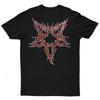 2025 New DISEMBODIDE - PENTAGRAM LOGO Printed Unisex Street Fashion Trend Short Sleeved Pure Cotton Round Neck