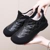 Autumn and Winter New Old Beijing Cloth Shoes Women's Casual Cotton Shoes Comfortable and Versatile One-pedal Lazy Pedal Mother Shoes