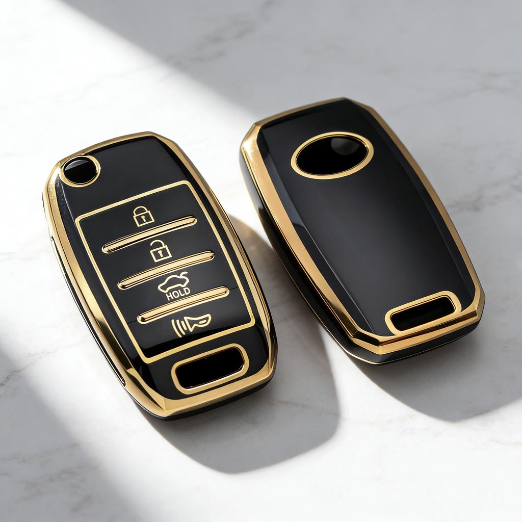 TPU Car Key Case for KIA RIO 3 K2 K3 K4 K5 Sportage Picanto Optima Soul Ceed Sorento Forte Stinger 3/4 Buttons Cerato Key Cover