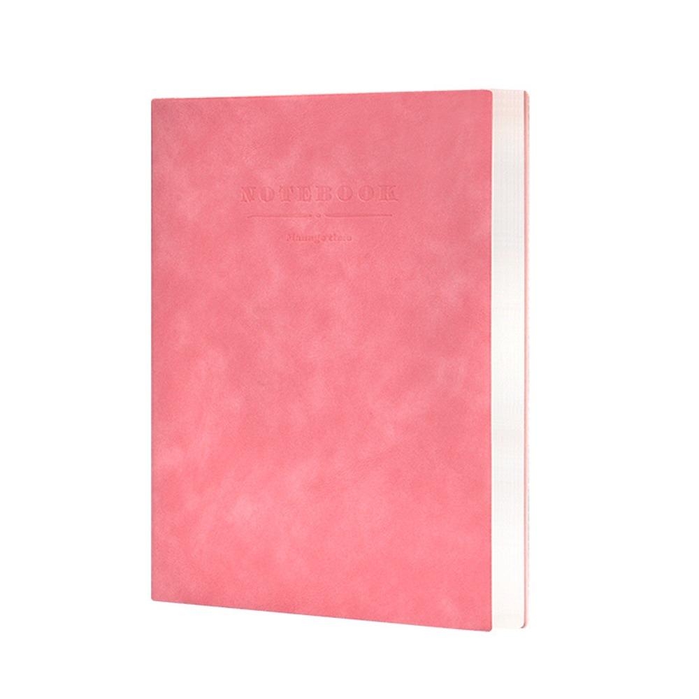 Leather Agenda Notepad Thickened Meeting Record Handbook Fashion Daily Planner  Office