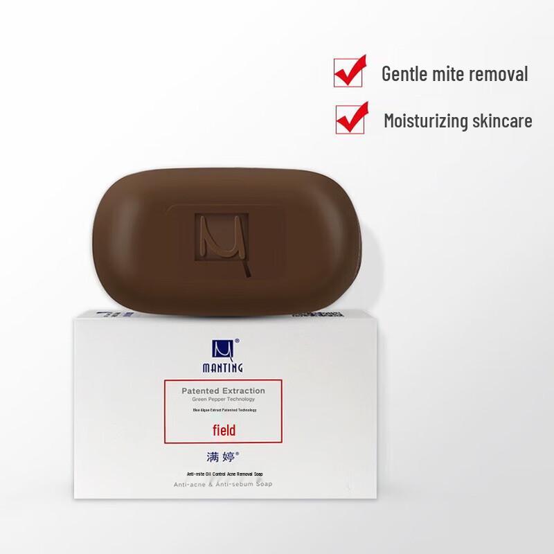 MANTING Anti-Mite Oil Control Acne Soap