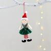 Angel Girl Cloth Christmas Angel Hanging Pendants Skirt Shape Christmas Girl Pendant Cute Xmas Tree Pendant Home Decor