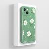 Smartphone Case For iPhone 13 14 15 16e Pro Max Mini Plus Lazy Kitten Pretty Flowers Pattern Liquid Silicone Shockproof Advanced Shell For iPhone Capa