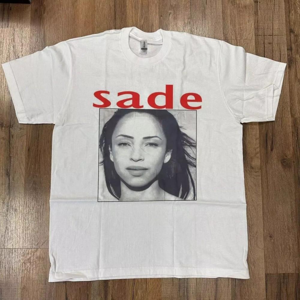 Футболка Sade, Музыка из альбома Sade Белая хлопковая футболка Унисекс S-5XL Унисекс футболка XXL