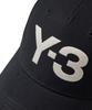 Cappellino Waisseuli Y-3 Classic Logo - Nero:Bianco / Jp1142