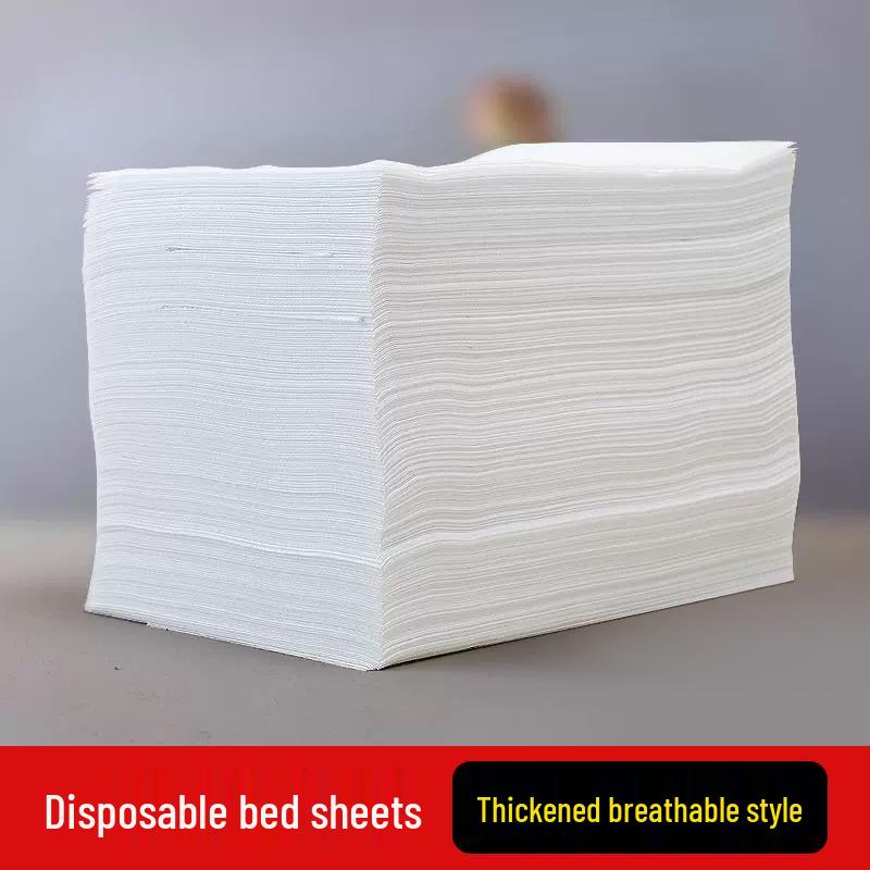 Waterproof, Oil-proof Disposable Massage Bed Sheets with Hole - Thickened, Breathable, Non-woven for Beauty Salons