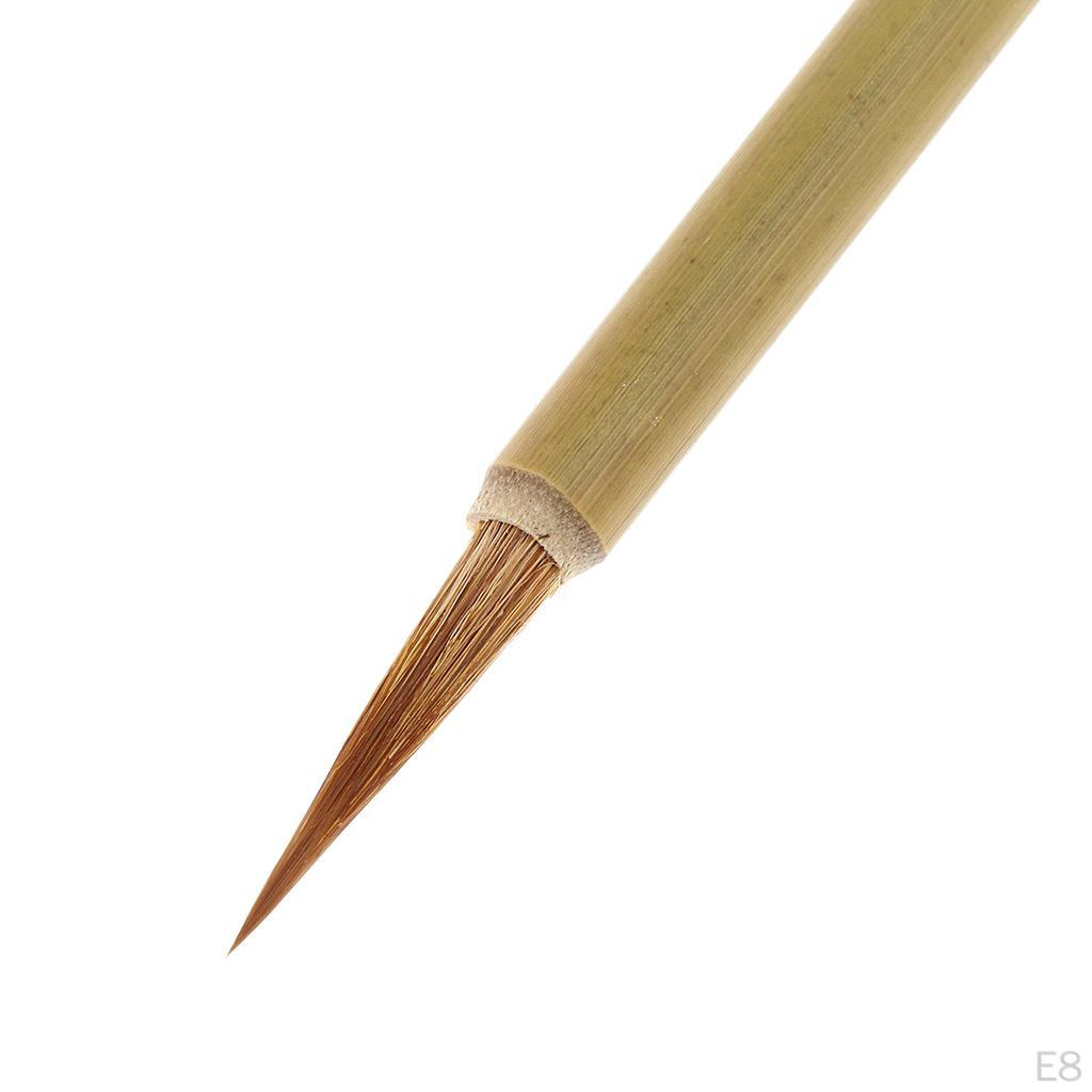 Chinese Craft Brush for Writing- Drawing –Glazing Made Of High Quality Bamboo