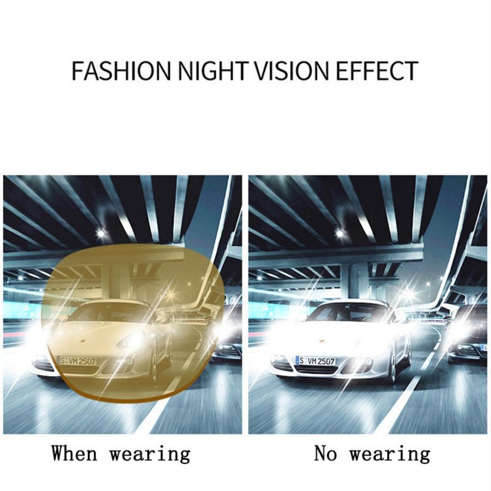 Color-changing Sunglass Men's Polarized Driving Glasses All-match UV Protection Riding Eyeglass Men