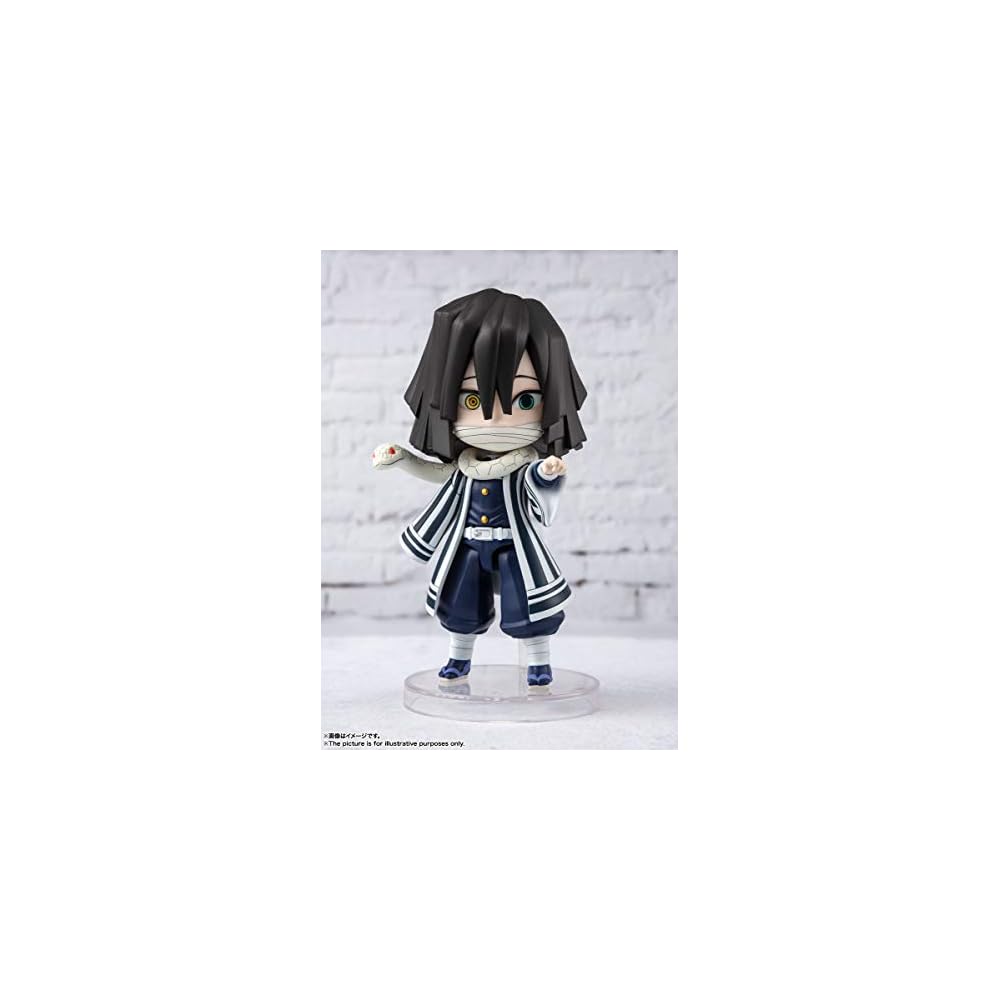 TAMASHII NATIONS Figuarts mini Demon Slayer Iguro Obanai 90mm PVC ABS Painted Action Figure