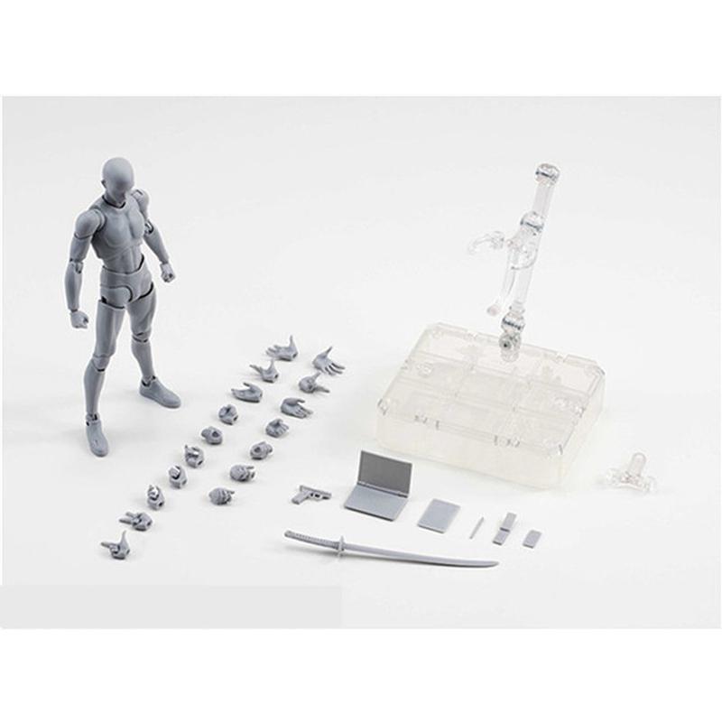 15cm  Figures Jointed Doll Model Male  Female  Painting Drawing Sketch Mannequin Wooden Manikin