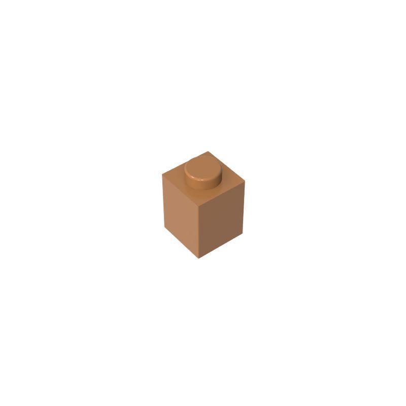 260pcs 3005 1x1 High 1-Hole Building Blocks Moc Parts Compatible with Basic Bricks Children Toys Assembly Gift Box