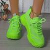 Modische Mesh-Dad-Schuhe für Frühling und Sommer – bonbonfarben, atmungsaktiv, mit dicker Sohle, vielseitige Sport-Sneaker