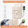 Women's Travel Backpack Plane Bag, 15.6" Laptop Backpack Stylish Airline Approved Compression Hand Luggage Casual Men Backpack